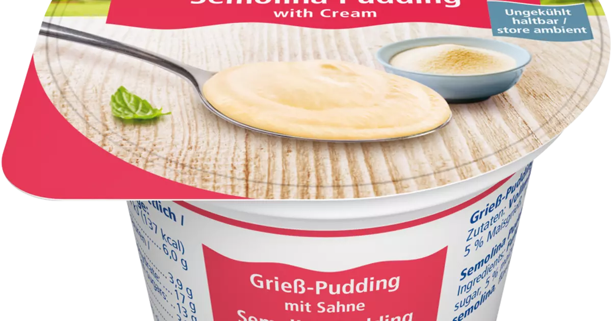 Grieß-Pudding | frischli Foodservice