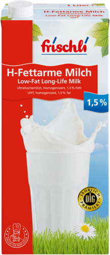H-Fettarme Milch 1,5 % | mit Schraubverschluss