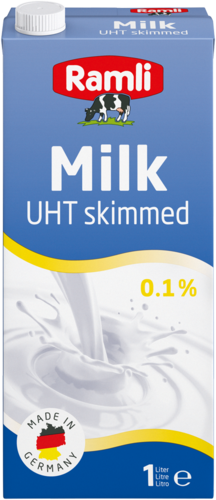 Ramli Milk UHT skimmed 0.1 % | with screw cap