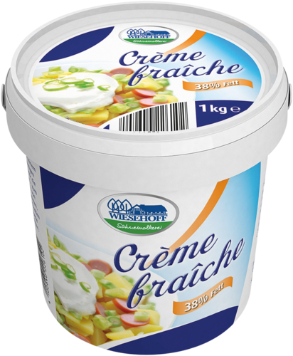 Crème fraîche 38%, 1 kg