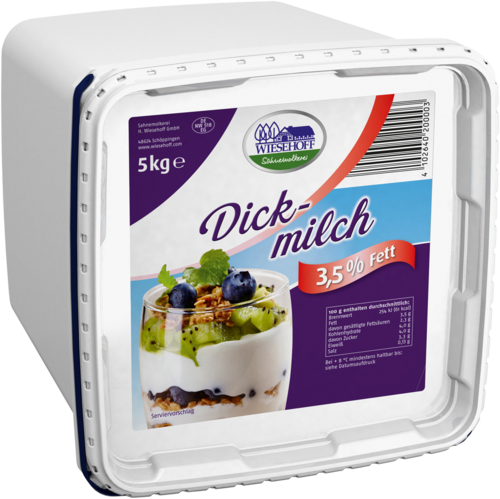 Dickmilch natur 3,5%, 5 kg