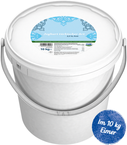 Joghurt 3,5% türk. Art, 10 kg