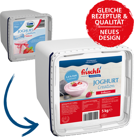 Joghurt-Creation 1,5 % Erdbeere 5 kg