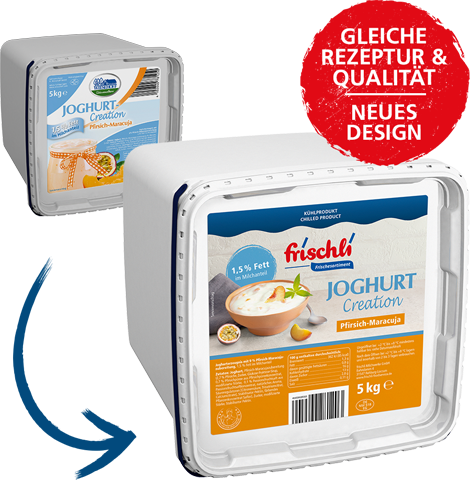 Joghurt-Creation 1,5 %  Pfirsich-Maracuja 5 kg
