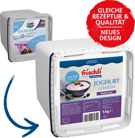 Joghurt-Creation 1,5 % Waldfrucht 5 kg