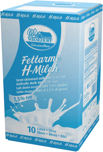 H-Milch 1,5% , Bag in Box 10 ltr.