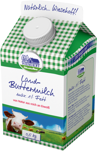 Land-Buttermilch, Packg. 1/2 kg