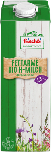 Fettarme Bio H-Milch 1,5 %