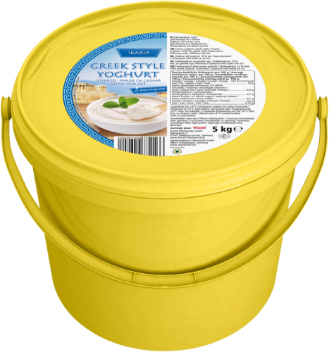 Ikaria Greek Style Yoghurt, 5 kg, 10% Fett