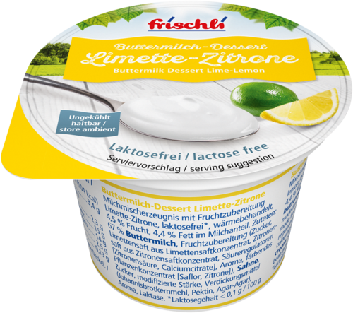 Buttermilch-Dessert Limette-Zitrone 85 g