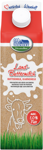 Land-Buttermilch, 1 kg