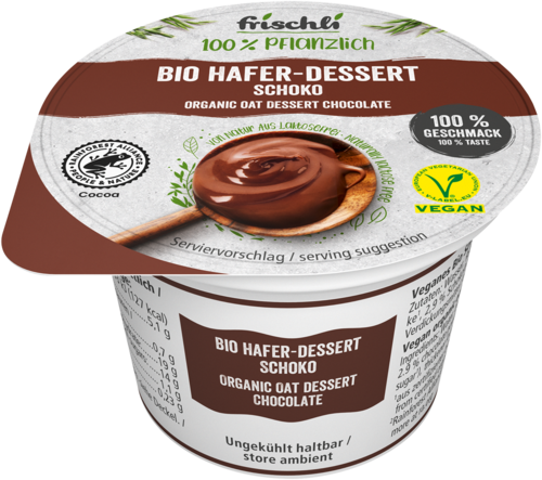 Bio Hafer-Dessert Schoko 85 g