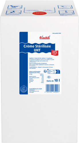 Crème Stérilisée UHT 30 %, 10 l BiB |  FOR FRANCE