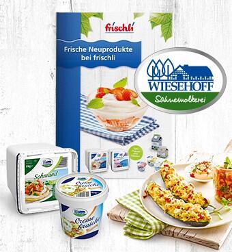 Neu bei frischli: Molkereiprodukte von Wiesehoff