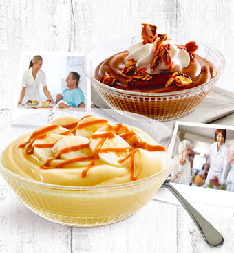 Perfekte Dessertlösungen für Wohngruppenkonzepte & für die Stationsverpflegung!