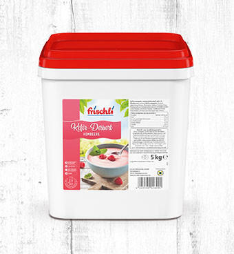 Kefir-Dessert Himbeere