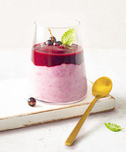 frischli Fruchtpüree Rezept Cassis-Milchreis