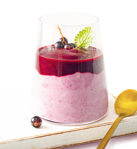 Rezeptbild Cassis-Milchreis