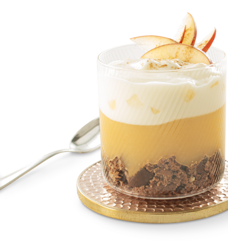 frischli Rezeptbild Apfelkuchen-Trifle