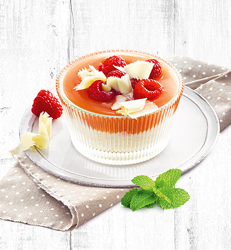 Milchreis &amp;quot;Himbeer-Guave&amp;quot; | frischli Foodservice