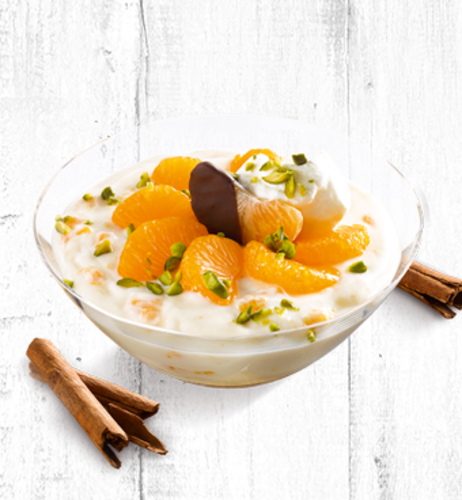 Mariniertes Mandarinen-Carpaccio | frischli Foodservice