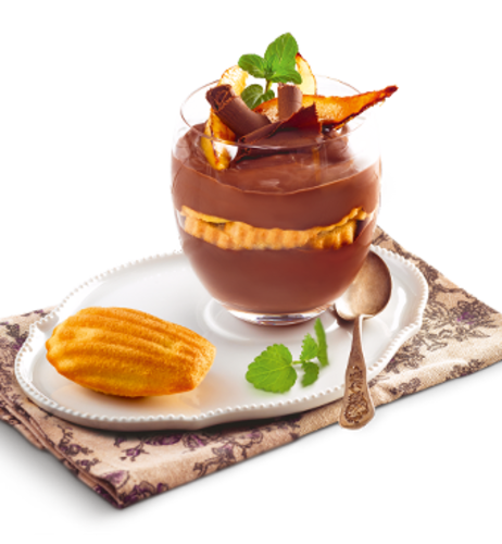 Schoko-Birnen-Dessert à la Paris