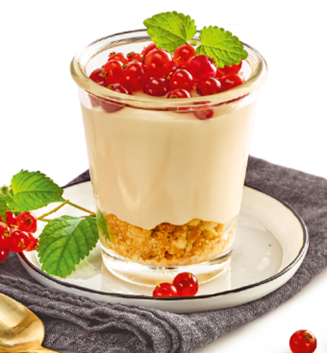 Cheesecake–Crumble–Dessert