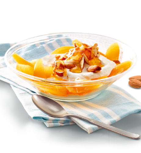 Greek Summer Yoghurt with Apricots, Honey & Almonds