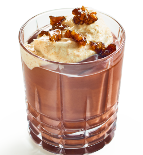 Choco Loco – Schoko-Pudding mit Maronencreme & karamellisierten Maronen