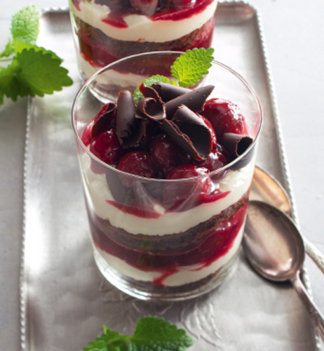 Schwarzwälder Kirsch Dessert