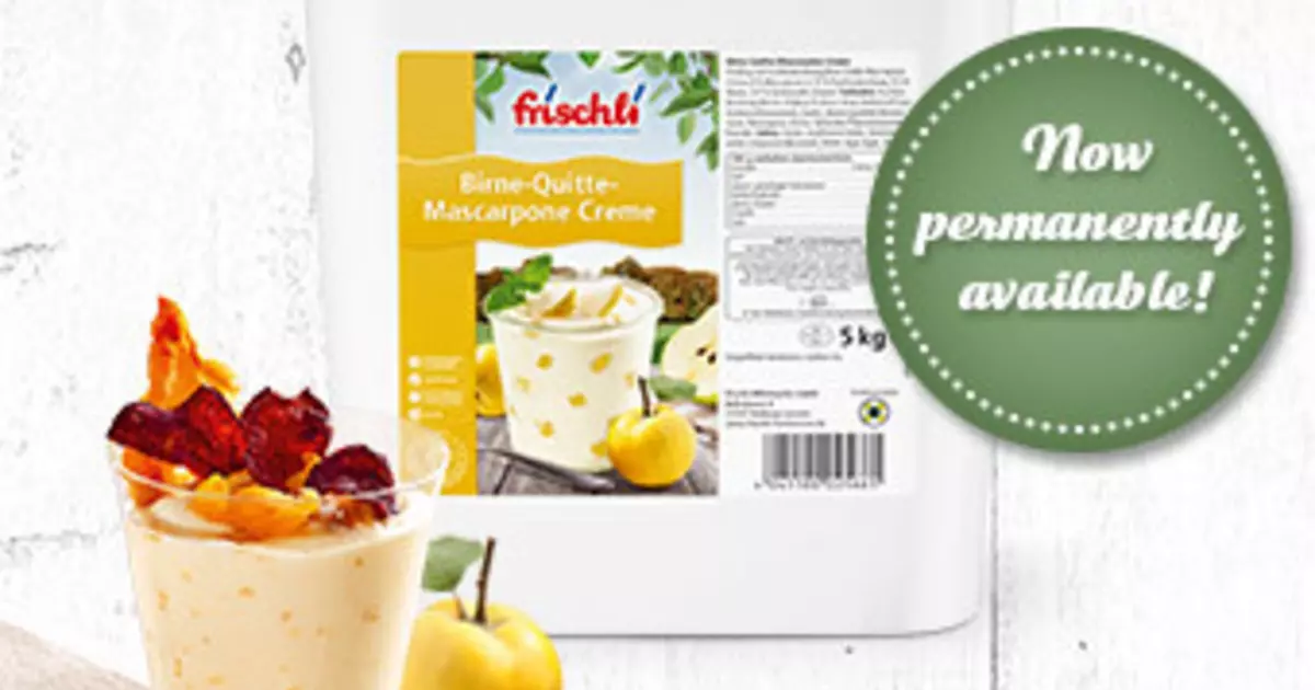 Good to be back our seasonal dessert classic PearQuinceMascarpone