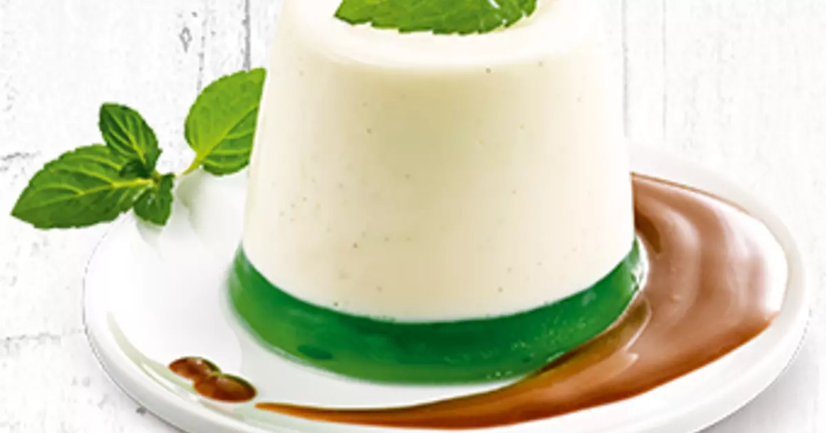 Panna Cotta mit Minze | frischli Foodservice