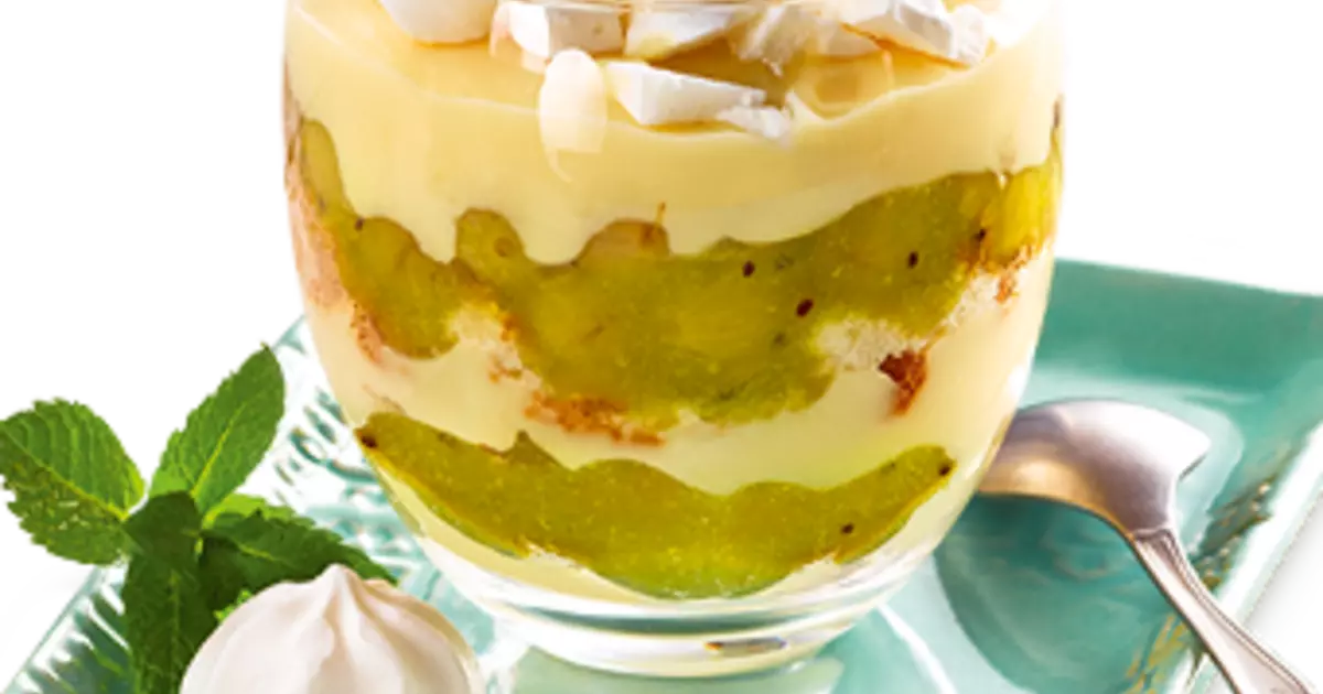 Stachelbeertorte im Glas | frischli Foodservice
