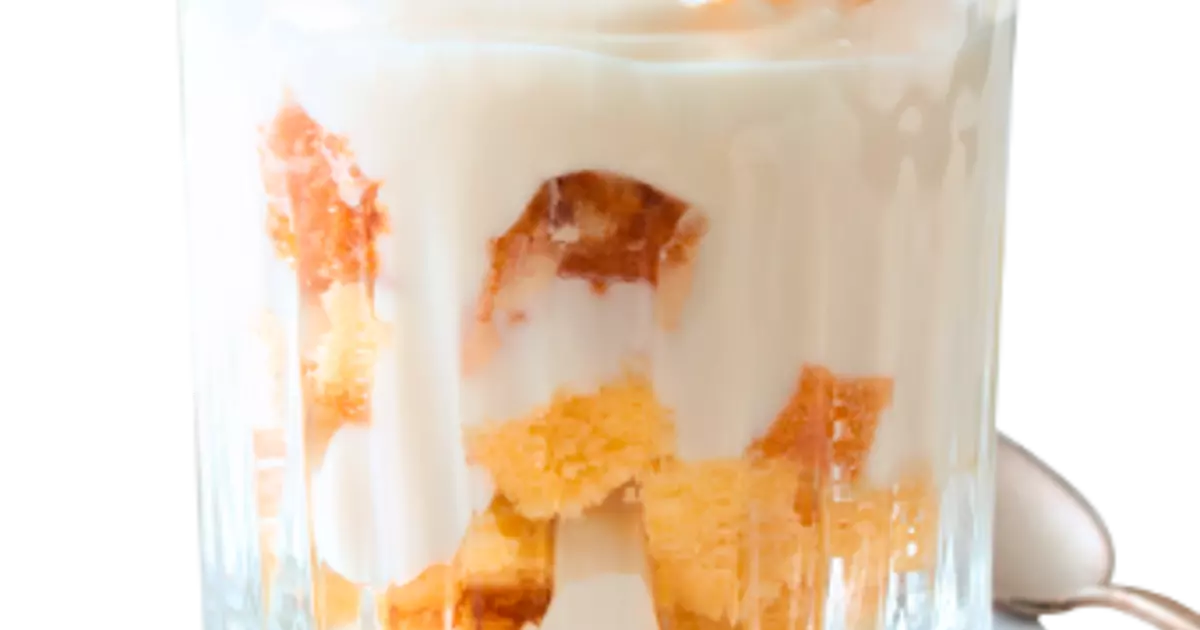 Buttermilch-Dessert karibischer Art | frischli Foodservice