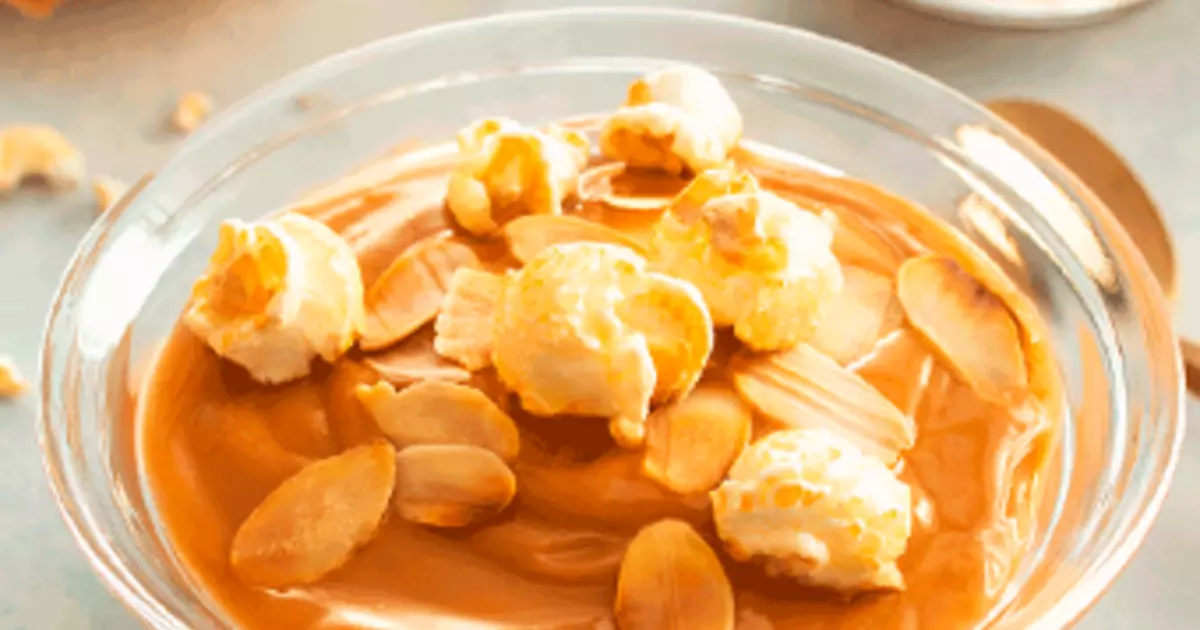 Salted Caramel Crunch Dessert frischli Foodservice