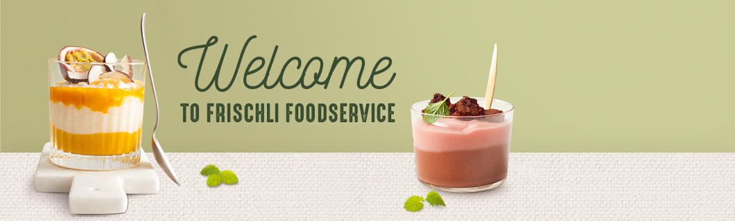 frischli Sliderbild »Welcome to frischli Foodservice«