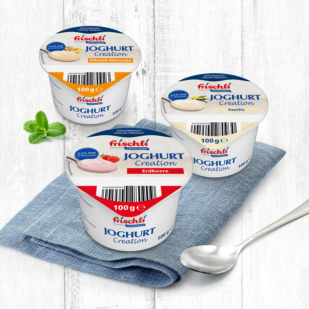 frischli Kachelbild Joghurt Creation