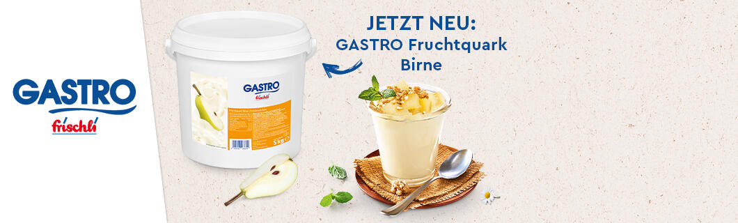 GASTRO Fruchtquark Birne