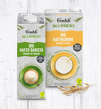 frischli Kachelbild Pflanzliche Milchalternativen