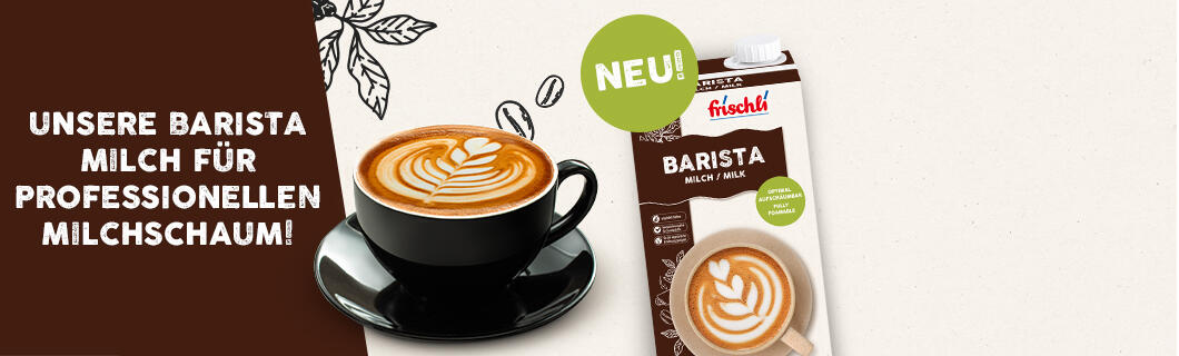 frischli Sliderbild Barista Milch DE