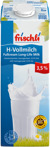 frischli Produktabbildung H-Vollmilch 3,5 % 1 L