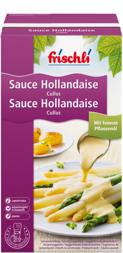 frischli Produktabbildung Sauce Hollandaise Cullus 1 l
