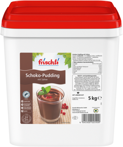 frischli Produktabbildung Schoko-Pudding