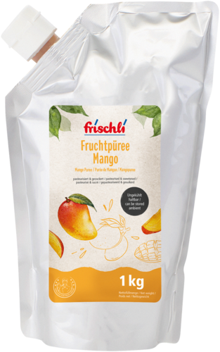 frischli Produktabbildung Fruchtpüree Mango 1 kg