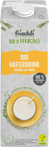 frischli Produktabbildung Bio Haferdrink 1 l