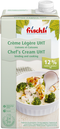 frischli Produktabbildung Crème Légére UHT 12 % m. g. 1000 g