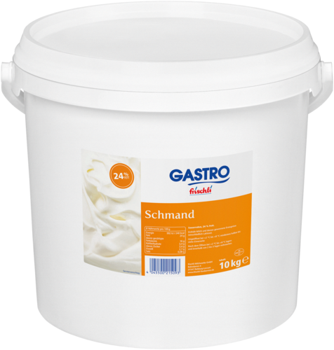 frischli Produktabbildung GASTRO frischli Schmand Sauerrahm 24 % Fett 10 kg
