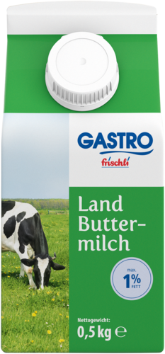 frischli GASTRO frischli Land Buttermilch max. 1 % Fett 0,5 kg