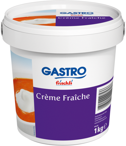 frischli Produktabbildung GASTRO frischli Creme Fraîche 38 % 1 kg