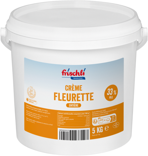 frischli Game frais Produktabbildung Creme Fleurette 30 % 5 kg